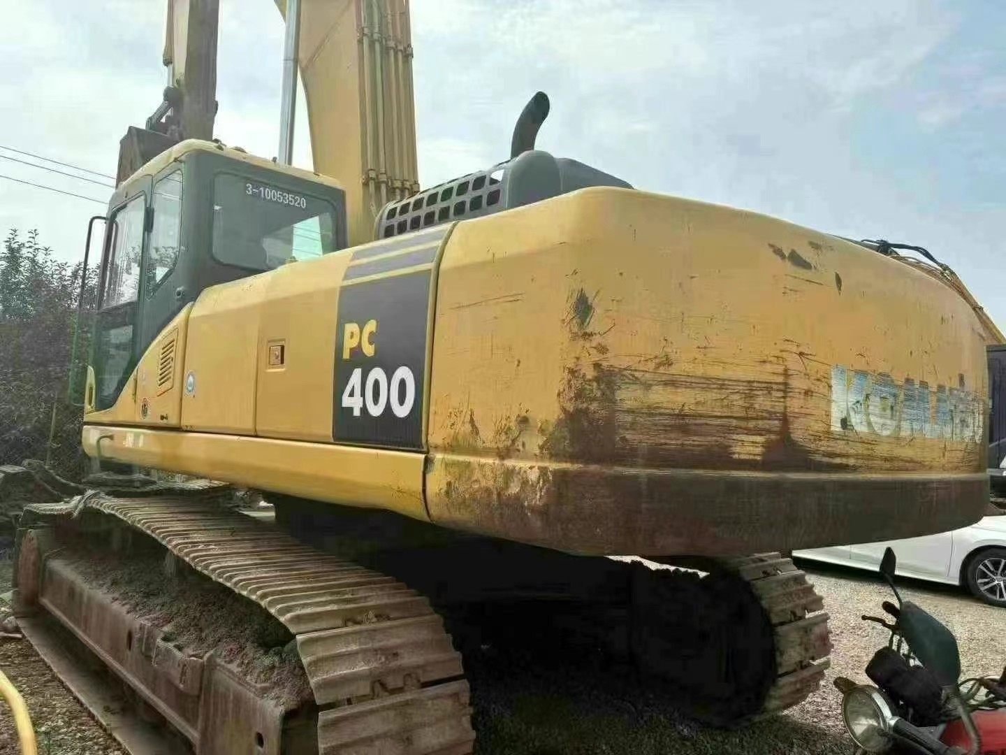 257 rated power for sale used komatsu PC400-7 crawler excavator