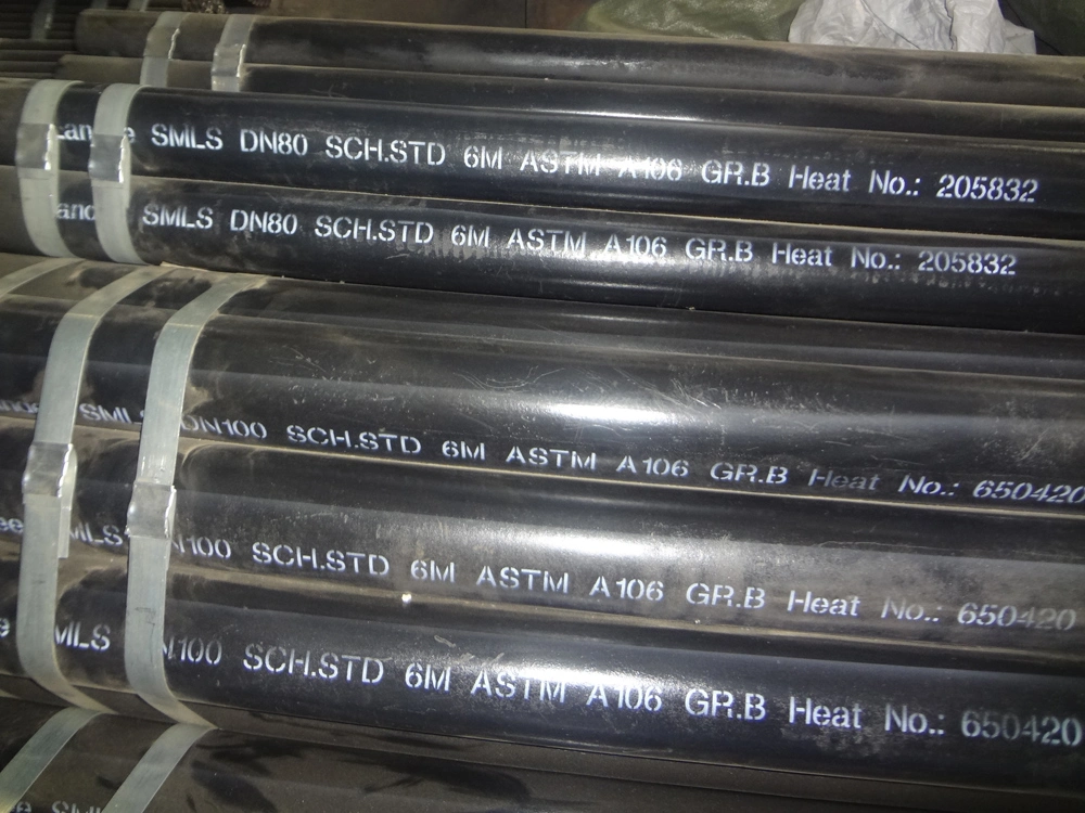 Steel Company Mild Steel Pipe 50mm Seamless Steel Pipe ASTM A106 A53 Grade B Seamless Carbon Steel Pipe Custom Sizes Price