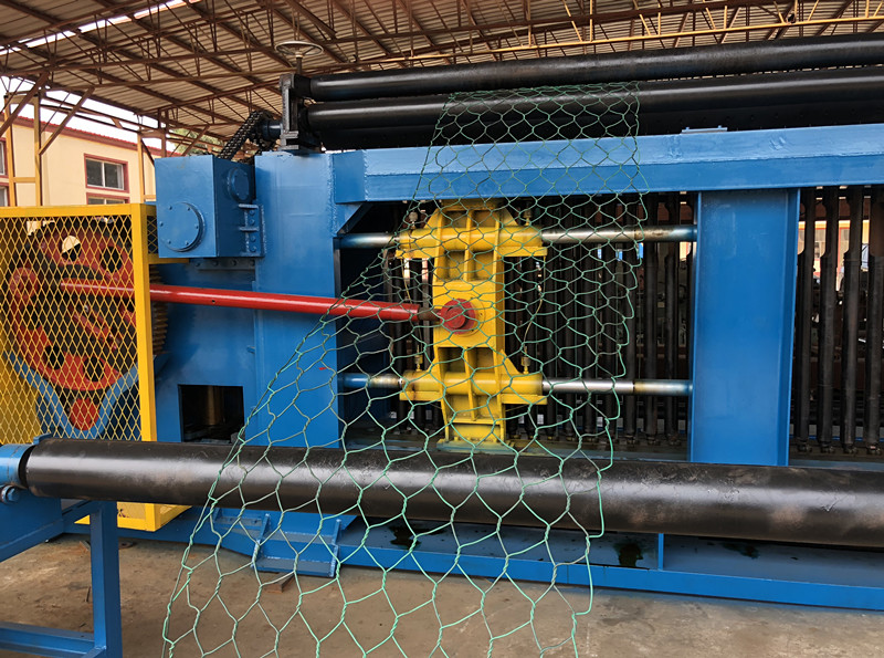 Professional Hexagonal Gabion Box Machine Heavy Duty Steel Welding Material