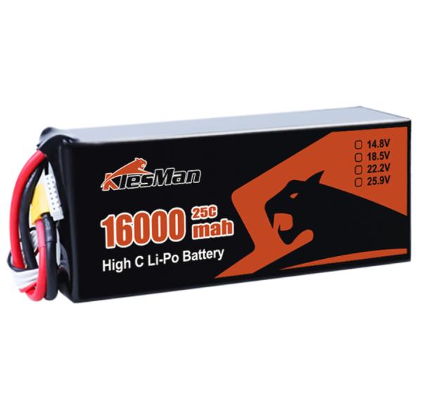 Manufacturer Lipo FPV Drone Battery 16000mAh UAV Batteries for Racing FPV Drone