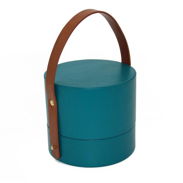 Custom Luxury Paper Packaging Tube Environmentally Friendly With CMYK Color
