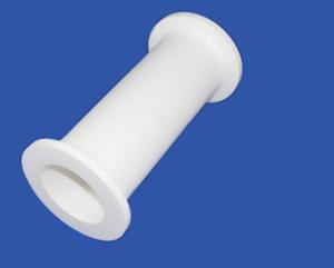 China Zirconium Oxide Zirconia Ceramics Flange Pipe Insulating Properties Wear Resistant on sale