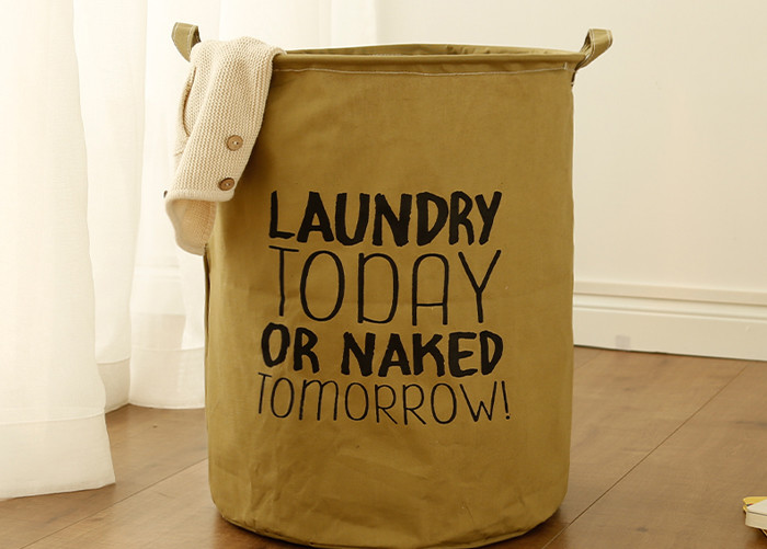 Puting Laundry basket storage bag toy large box customized socket Khiki