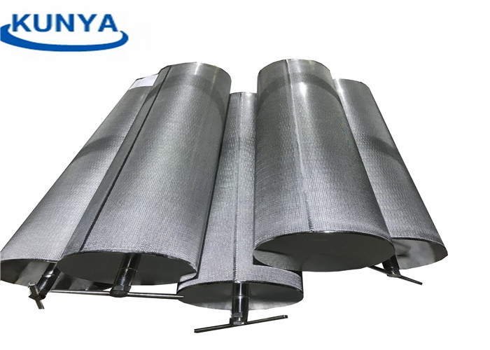 Cylinder Tube Wire Cloth Sintered Mesh Filter EPDM Stainless Steel Baskets