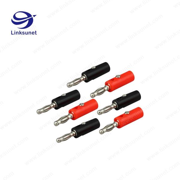 Molex 34803 series 2.54mmconnectors and Banana plug brass color connectors wire