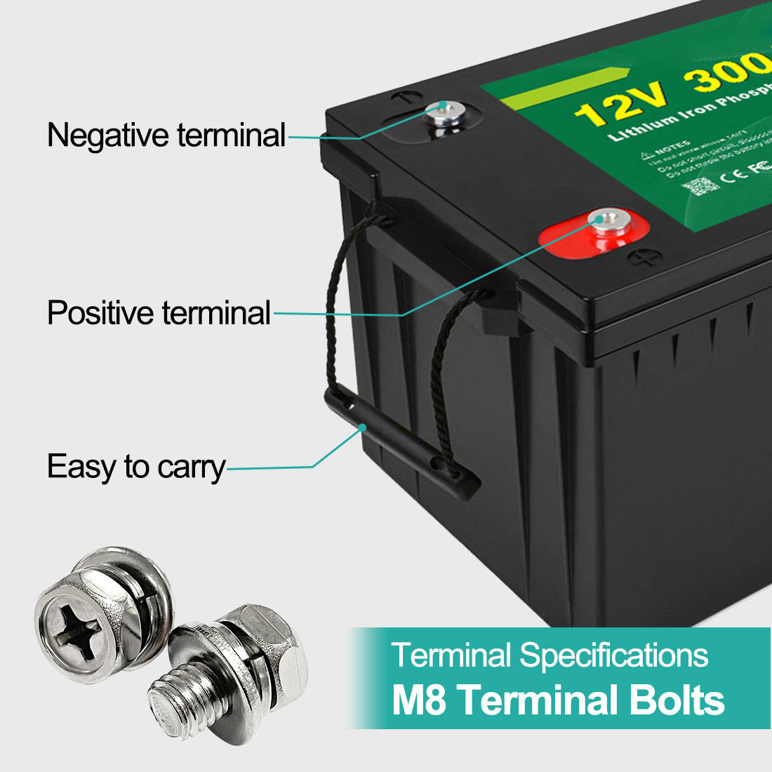CLF lifepo4 lithium battery storage 300ah compact ev lithium battery 12.8v retrofit phosphate battery pack for motor ho
