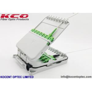 China 1x16 PLS Splitter Terminal Distribution CTO Box Indoor 16 Cores KCO-FTB-0116S on sale