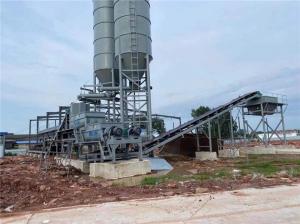 China 180KW Soil Cement Mixing Plant Stabilized Soil Mixing Equipment High Accurate on sale