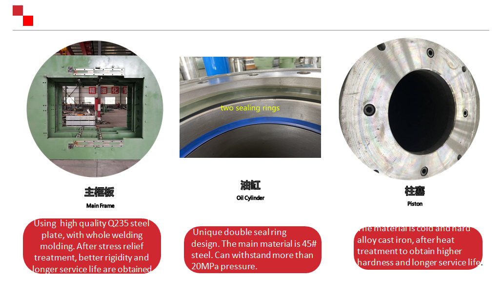Rubber Parts Vulcanizing Machine with 1 Working Layer and 200-1000mm Piston Stroke