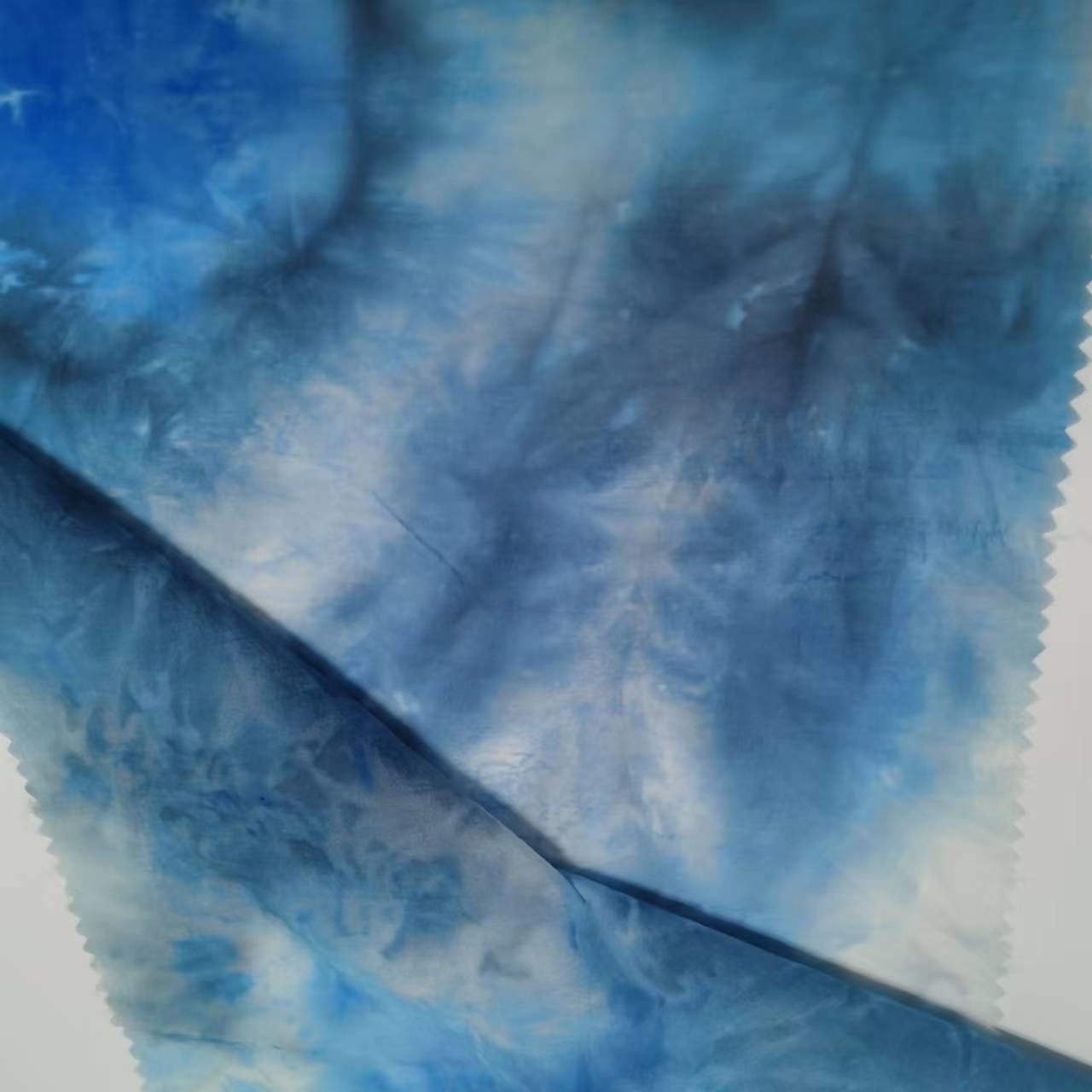 Tie Dyed Jersey Breathable Sports Material Fabric 40D 100% Nylon 160cm