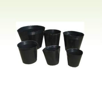 Seedling Cultivation 4 Inch Thermoformed Nursery Pot 7 Gallon Raised Rim
