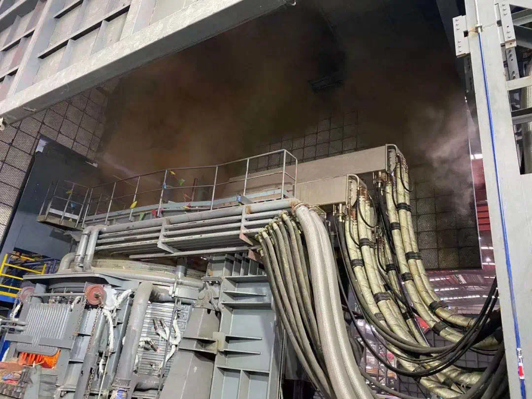 80T EAF Electric Arc Furnace