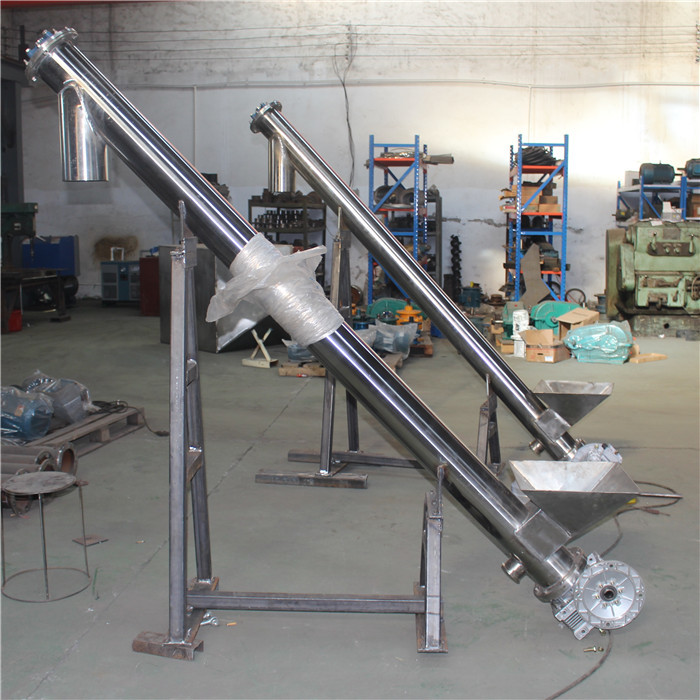 Dry Powder Helix Conveyor Screw Conveyor Stainless Steel