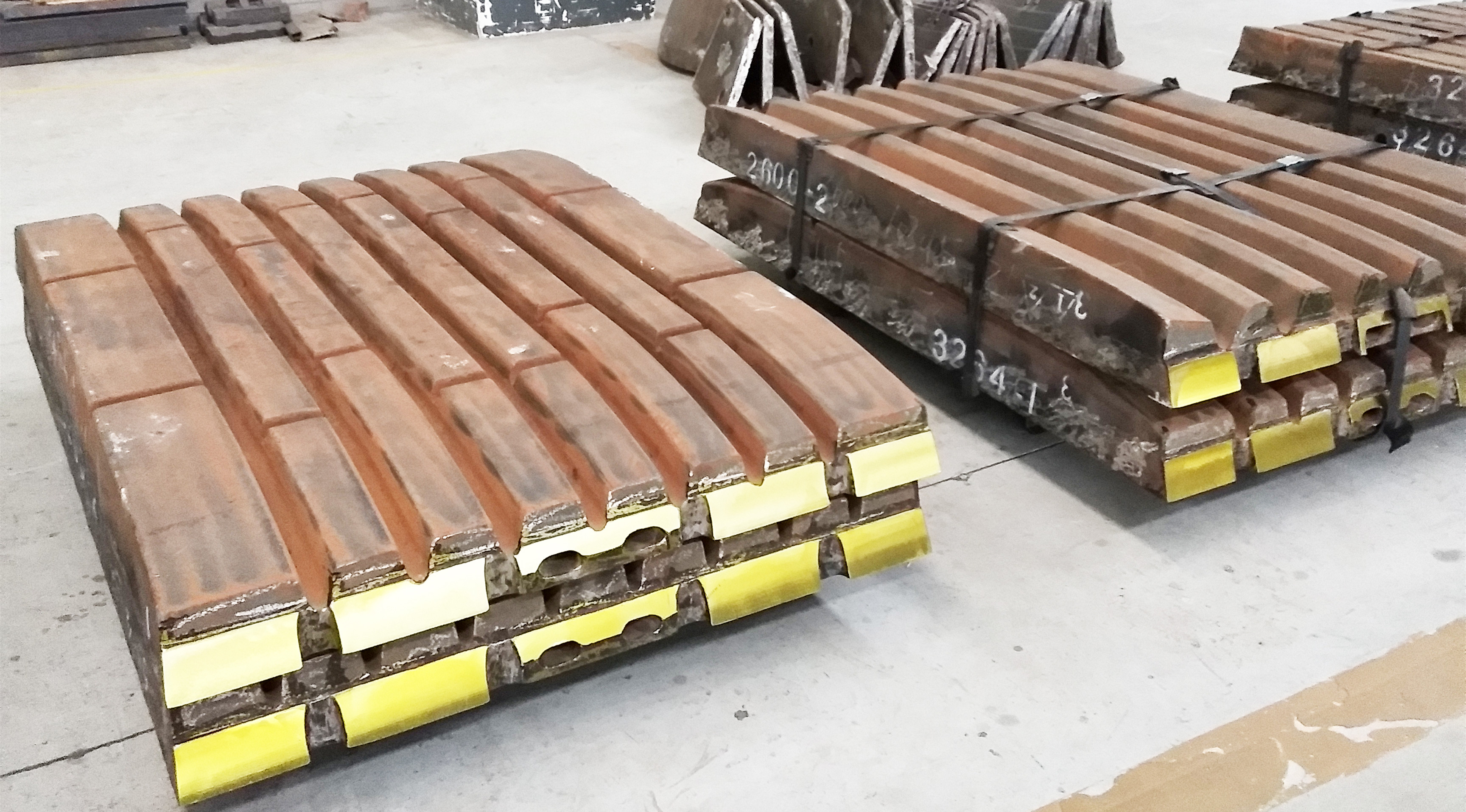 Jaw crusher jaw plate material manufacturer used for mining 