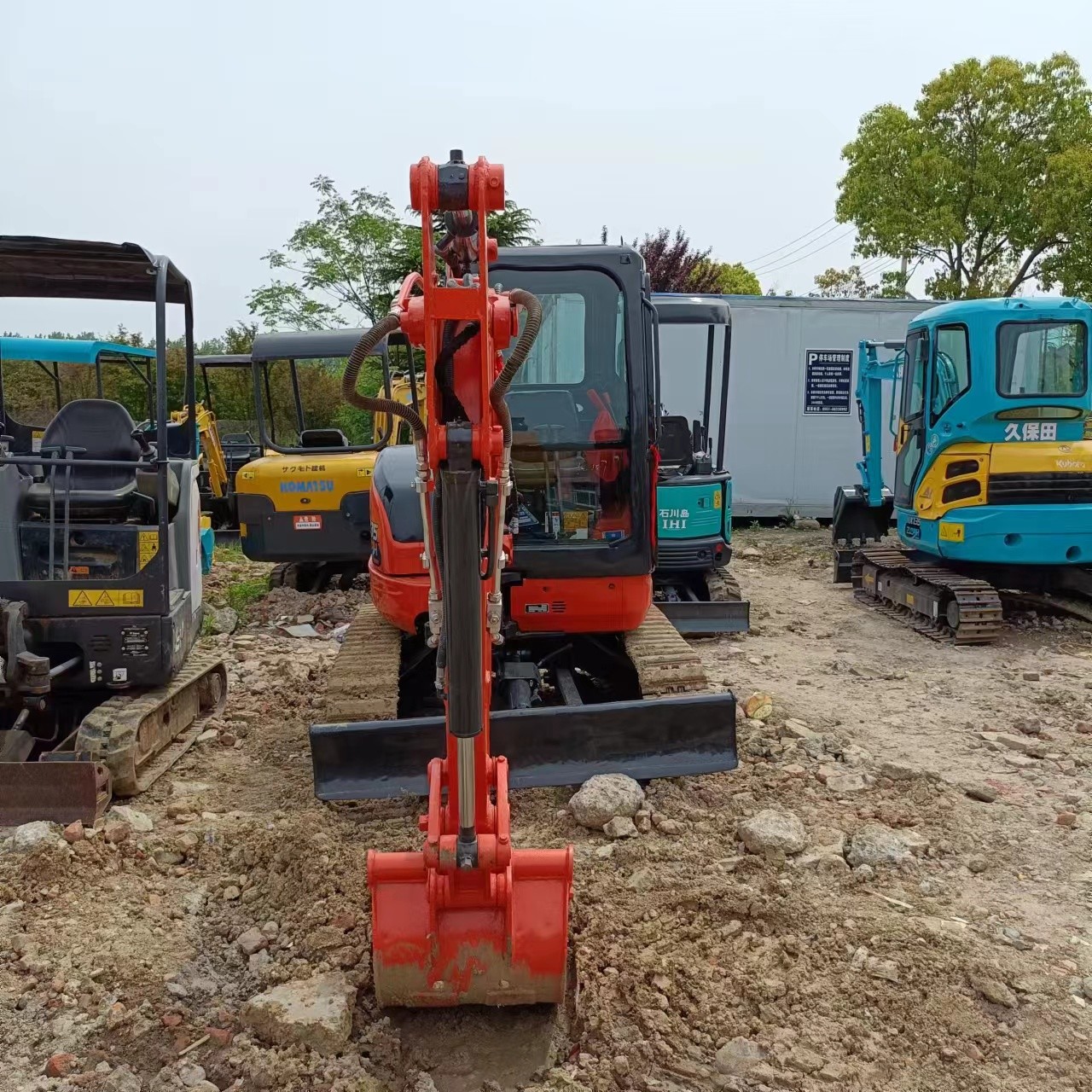 Original Used 3 Ton Excavator Kubota U35 Digger Second Hand Kubota 35 55