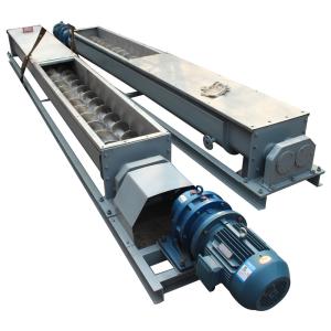  Easy Maintenance U Trough Screw Conveyor High Capacity With Strong Adaptability Manufactures
