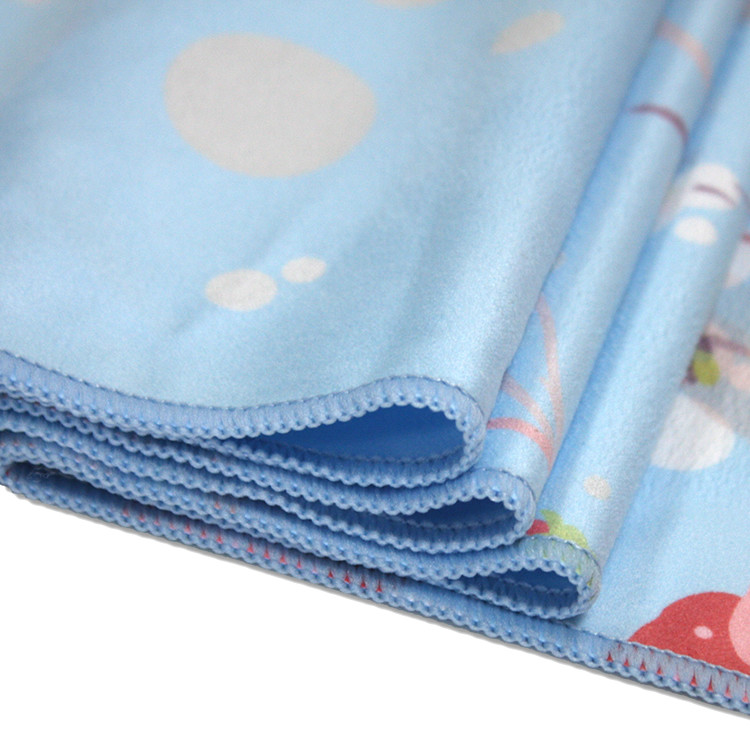 50x100 40x80 Checked Microfiber Suede Towel Sandfree Beach Towel