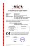 Weifang Donho Machinery Co.,Ltd Certifications