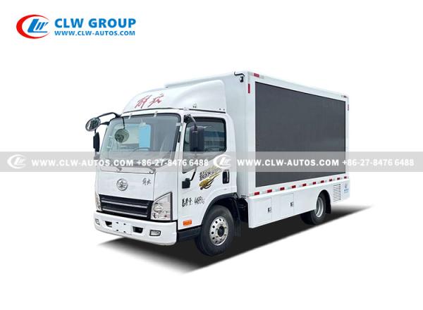 FAW Tiger VH 2 Sides P3/P4/P5/P6 Outdoor Mobile LED Advertising Display