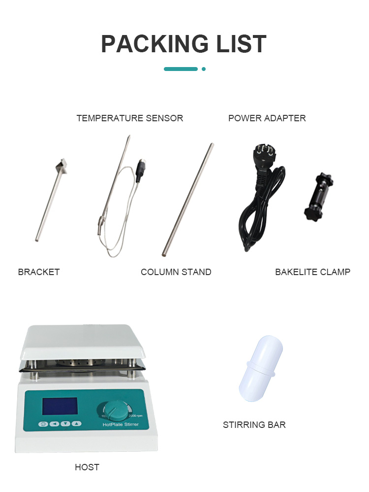 Advanced Laboratory Magnetic Stirrer with Max. Volume of 5000ML and Digital Display