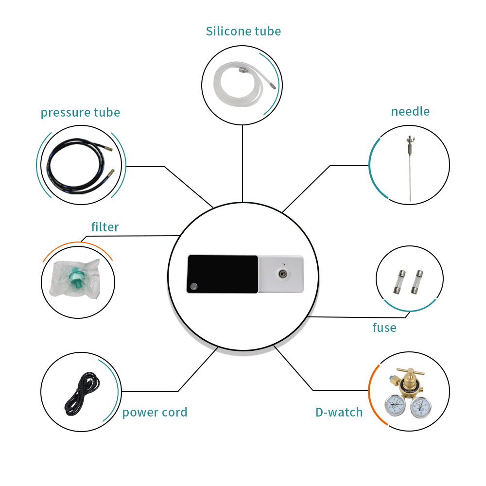 Steel Endoscopic Laparoscopic High Flow Co2 Insufflator For Warm Laparoscopy