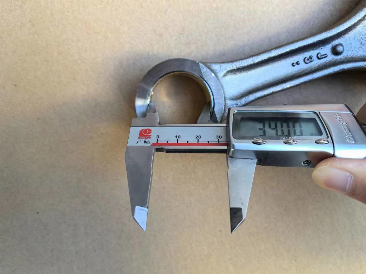 4JK1 4JJ1 Engine Connecting Rod 8973889212 For Light Truck And Pickup Bushing 34mm NLR NMR Conrod