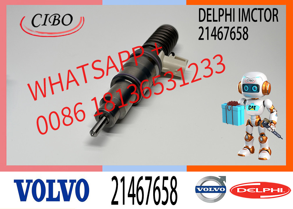 21467658 Fuel Injector 21457952 21458369 BEBE4G14001 For Engine MD11P3472