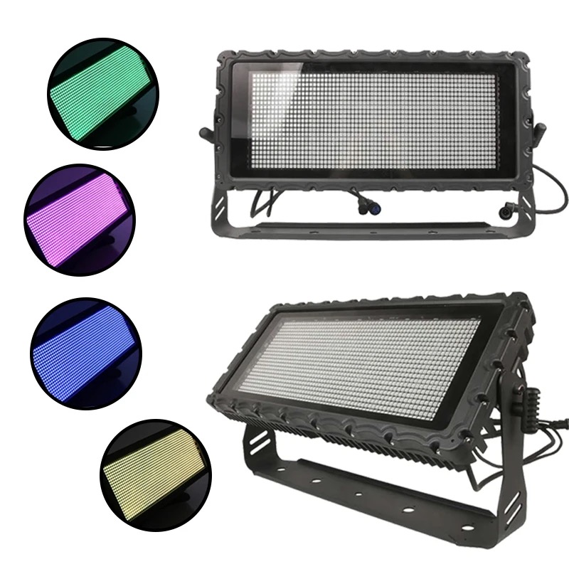 Fixed Head RGBW LED Stage Light DMX Controlled 295W For Nightclub Beam