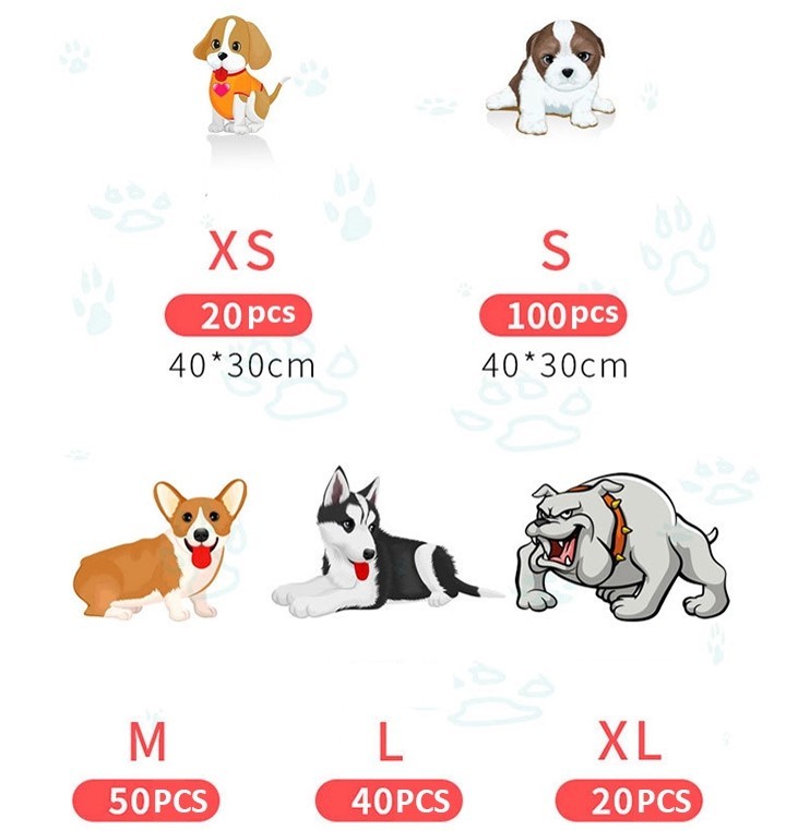 Disposable Super Absorbent Multi Layered Pet Pee Pad