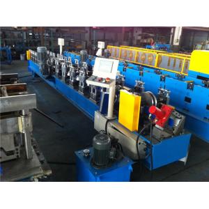 Guide Pillar Metal Sheet Forming Machine , Purlin Roll Forming Machine By Chain