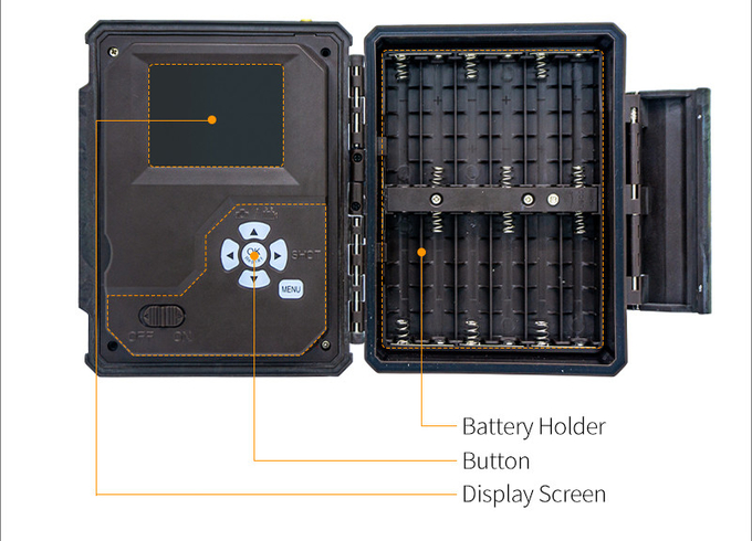 Monitor Wildlife 4G wireless Trail Camera APP Remote Remote low price 18650 battery long working time