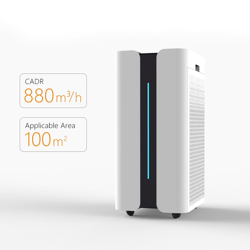 1200m3/H Filter Plasma Ozone Uvc HEPA Home Air Sanitizer Purifier