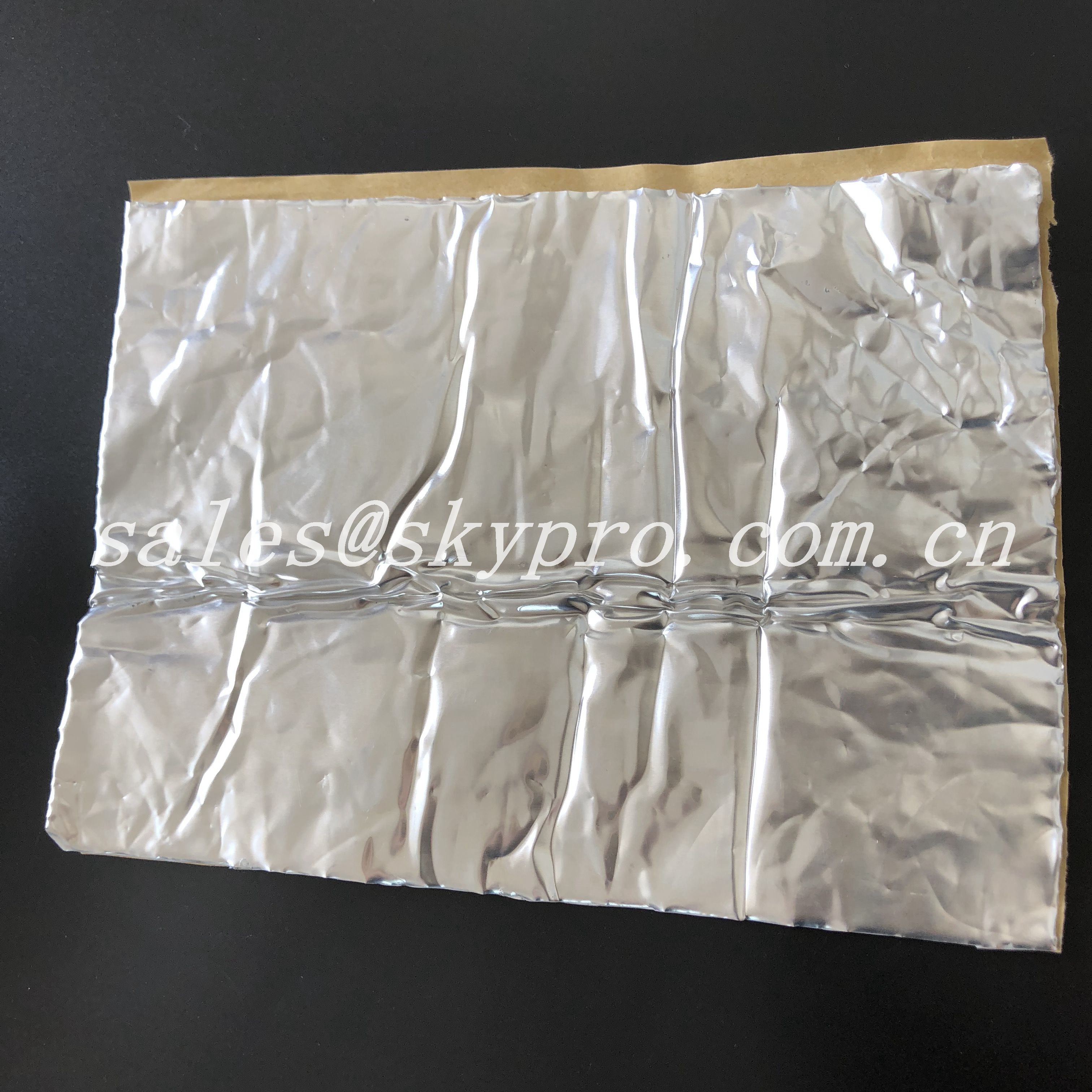 Waterproof Self - Adhesive Butyl Rubber Sealing Tape Covered With Aluminum Foil