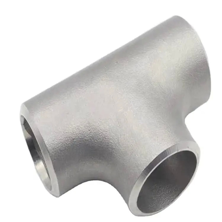 DIN Standard CUNI 90/10 Copper Nickel Equal Tee 1 1/2" Inch Galvanized Pipe Fittings