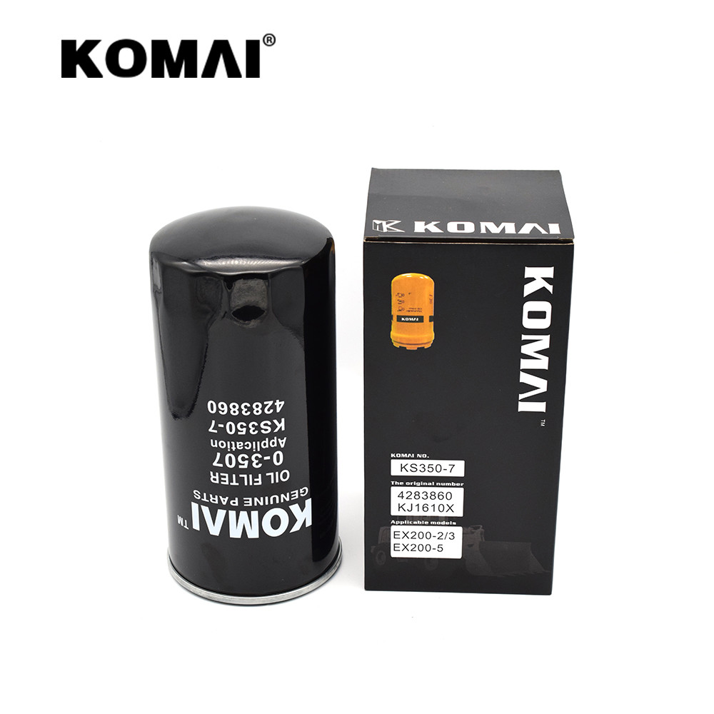 Oil Filter O-3507 For Excavators KS350-7 15607-1760 1W8845 1-87310093-0 32/919502