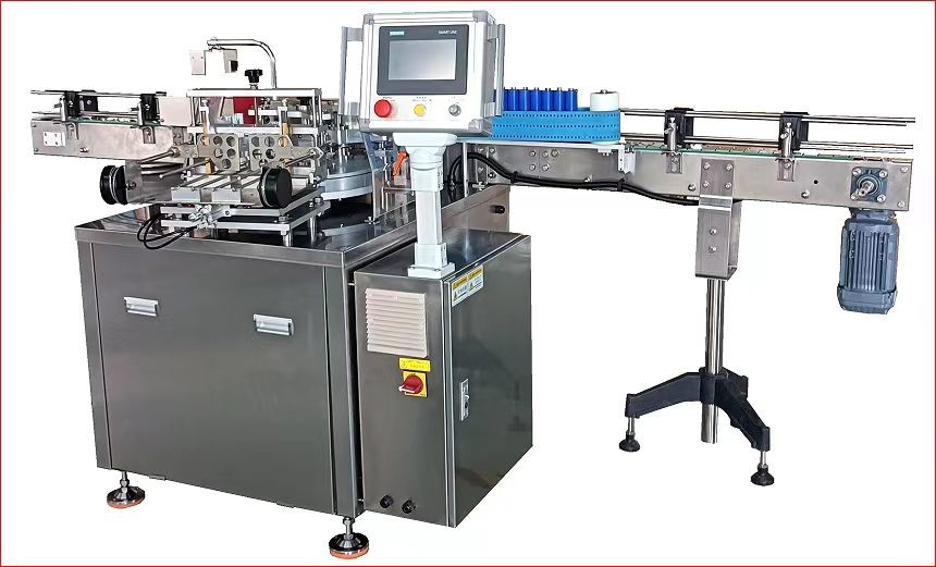Professional and Customizable Label Linear Labeling Machine for Front Labeling of Beverages