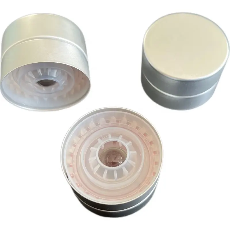 Plastic Screw Cap Round Bottle for Liquor Spirits Gin Whisky Vodka Non Refillable Logo