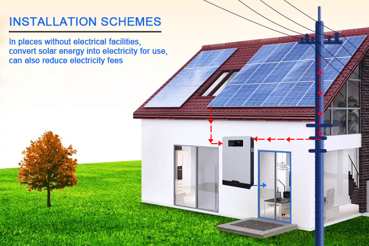 MPPT Wall Mounted Lithium Battery 100Ah 51.2V Home Battery Storage