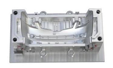 Customized High Precision Plastic Injection Molding For Automobile Car Bumper