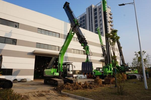 Km150 Telescopic Arm 15m Depth Telescopic Excavator Long Reach Boom For