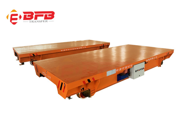 Plc Battery Power 50ton Motorized Railway Vehicles For Mold Plant