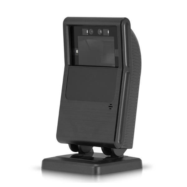Hands Free 2D 1D Barcode Scanner, Plug & Play QR Omnidirectional Desktop Bar