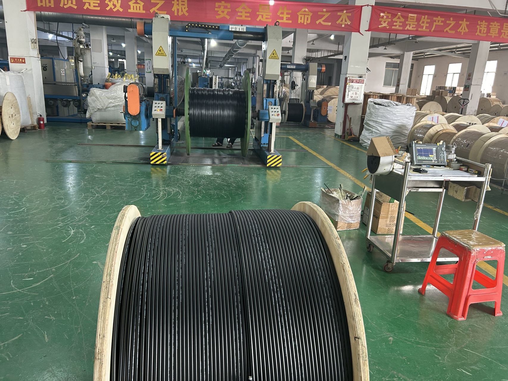 Underground Double Sheath GYTS53 Factory Fiber Optic Cable Gyta53 Fiber Cable