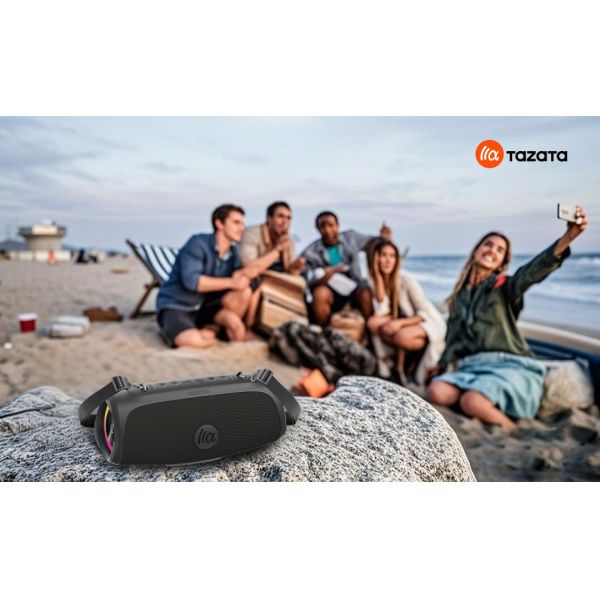 60W IPX7 Waterproof Bluetooth Speaker with Deep Subwoofer and Bluetooth Version 5.3 NO Built-in Microphone Remote Control