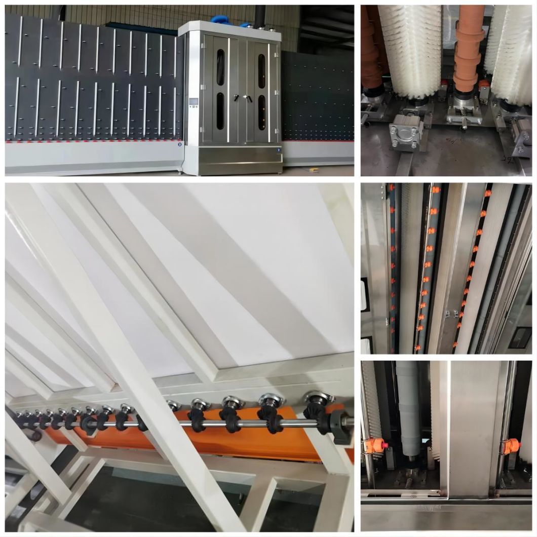 2500mm Automatic PLC Vertical Insulating Glass Washing Machine