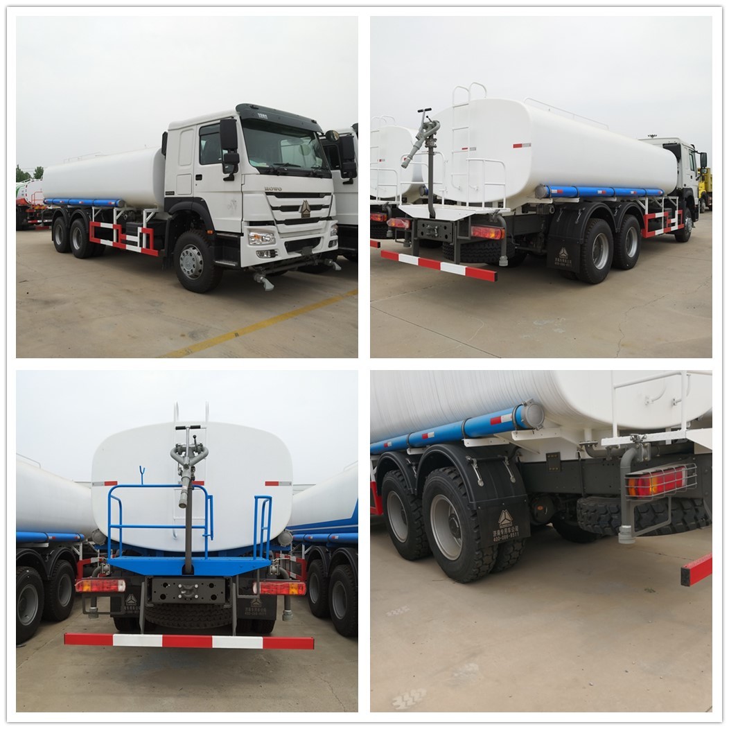 Sinotruck Howo 6x4 Used Water Tanker Truck 10 Wheels