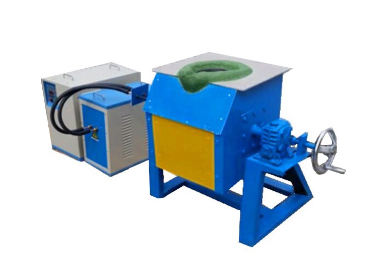 IGBT Power Devices High Temperature 1800C Induction Melting Machine For All Kinds Metal