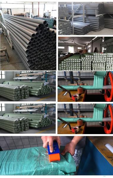 Dia 38mm Aluminium Rv Awning Tube Roller Tube Galvanized Steel Roller For Awnings