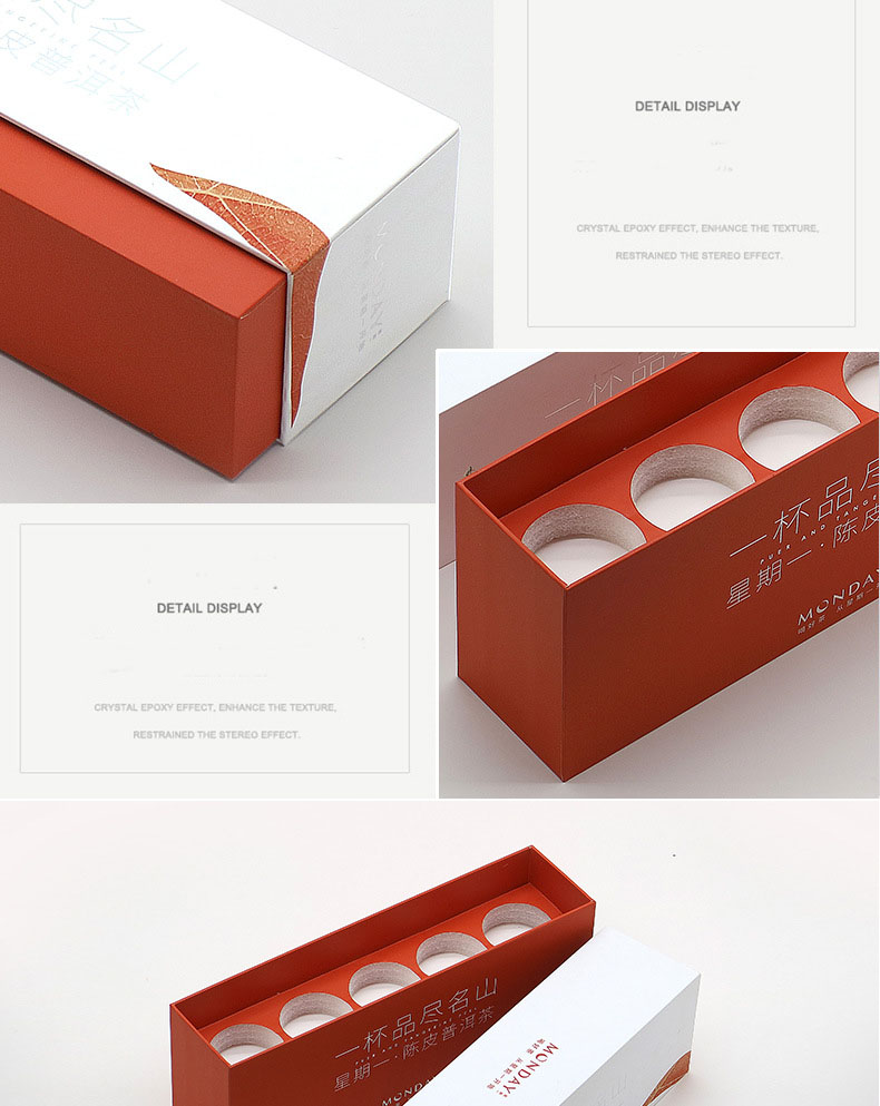 Custom Order Accepted Paperboard Tealight Candle Gift Box for Luxury Packaging Design