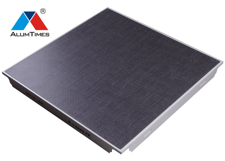 60cm*60cm Decorative Interior Aluminum Ceiling Panel For Hotel Square Edge